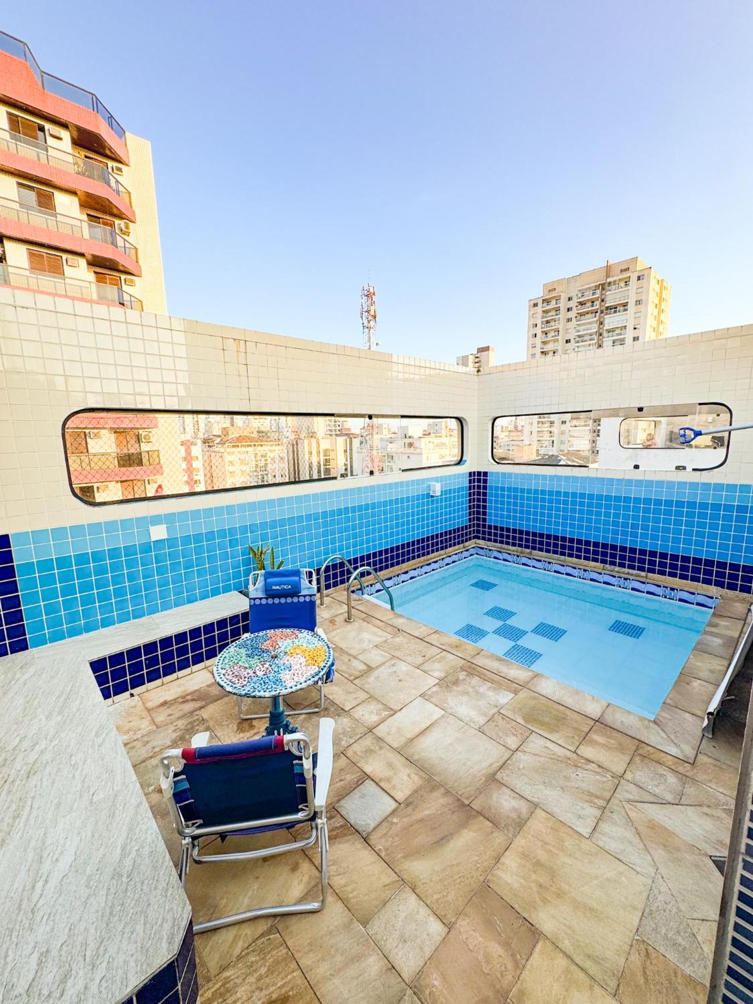 Cobertura 51 De 3 Quartos Com Piscina E Churrasqueira Privativa グァルジャー エクステリア 写真